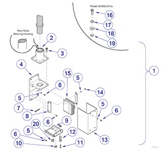 Cabinet Mount Bracket