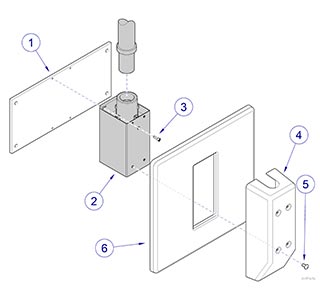 Wall / Cabinet Mounted Lights, Wall Mount Bracket