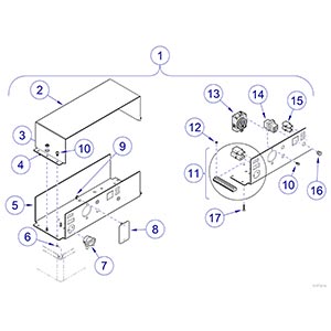 Power Supply, Asepsis Delivery Systems Accessory Power Chassis (APC)