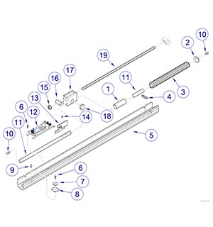 Flex Arm Assemblies for 153584, 153585, 153771 and 153673 Models