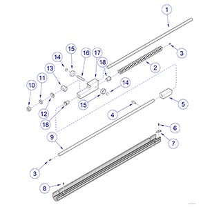 Flex Arm / Monitor Mount (029-4133-0x) Flex Arm