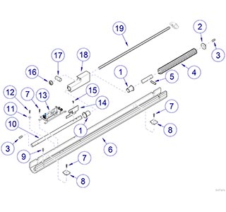 Flex Arm Assemblies for 153818-001 and -002 Models