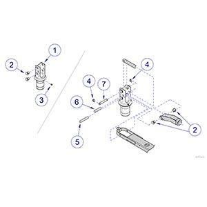 Elevance Delivery Flex Arm, Fixed Arm Post