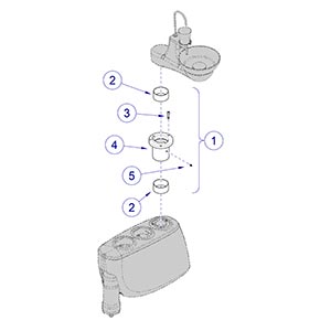 Elevance® CuspidorConsole Bearings