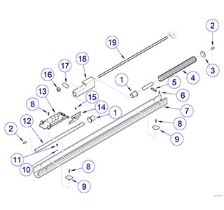 Universal Mount and Console / LR Mounted Lights, Flex Arm 029-5510-0x