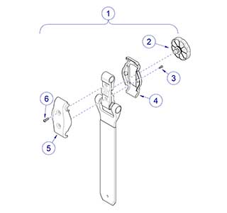 Double Articulating Headrest