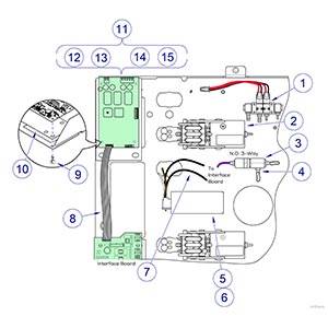 Elevance Bien Air Single Electric Handpiece Assembly