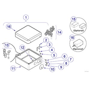 Junction Boxes- Square Junction Box