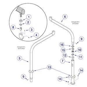 Elevance® Console Arm