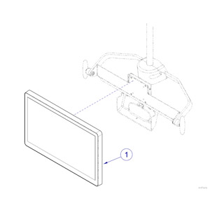 Flex Arm / Monitor Mount (029-4739-0x) Monitors