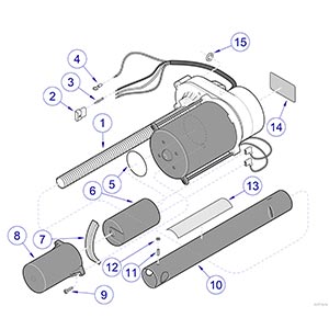 Biltmore/Knight Chairs Top Motor Assembly