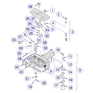 Asepsis 21 Delivery Unit Pneumatic/Hydraulic Components