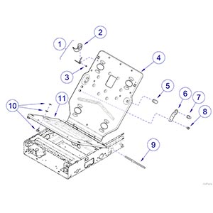 Seat/Back Mounting Frame