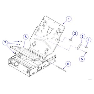 225 Seat / Back Mounting Frame