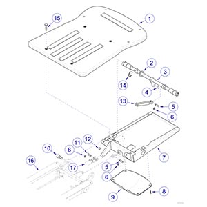 646 Chair Back Section