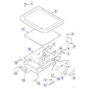 646 Chair Seat Section