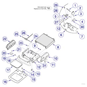 646 Chair Foot Extension