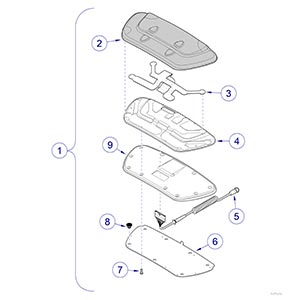 646 Chair Foot Control