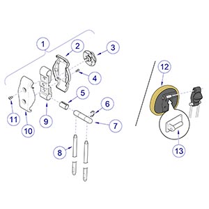 641 Headlock Assembly