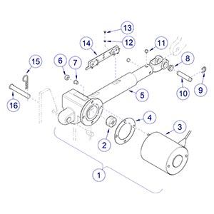 641 Back Actuator/Limit Switches