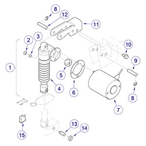 641 Chair Tilt Actuator / Limit Switch