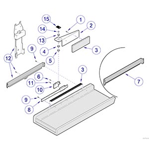 640 Tanita Linear Scale Measuring Arm