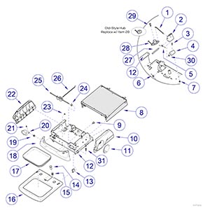 647 Chair Foot Extension