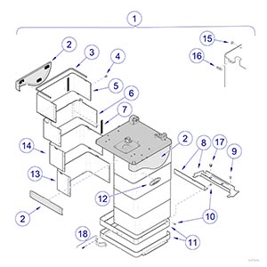 647 Chair Base Shrouds