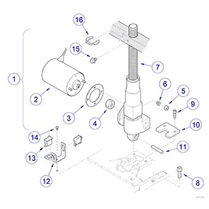 647 Chair Base Actuator / Limit Switch