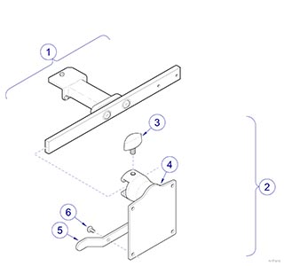 253 Light Light Rail Mount System