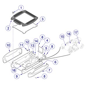 641 Chair Seat Section