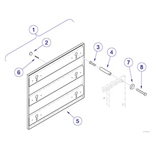 Steel Framed Wall Backer Plate