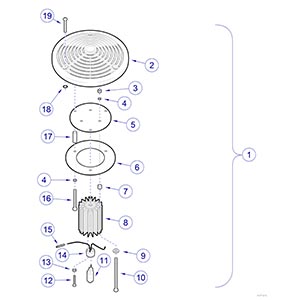 24V Top Cap Assembly