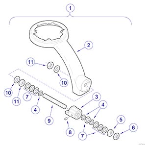 Support Arm Pivot Assembly