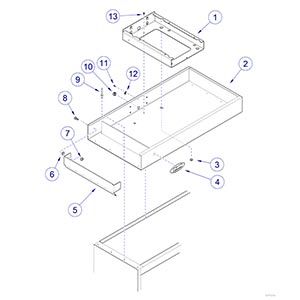 640 Doran Upperwrap Components 