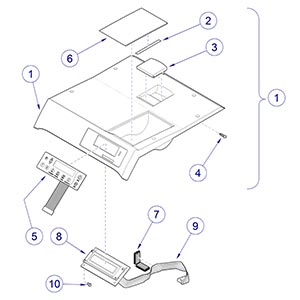 M9/M11 Sterilizer -020 Thru -022 Top Cover Assembly