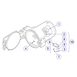 M9/M11 Sterilizer -020 Thru -022 Heating Element / Hi-Limit Thermostats