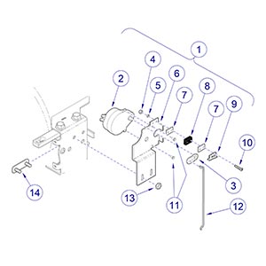 M9/M11 Sterilizer -020 Thru -022 Door Motor System