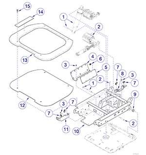630 Chair Seat Section