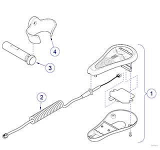 630 Chair Corded Hand Control