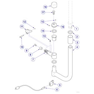 Midmark® Digital Vital Signs Device Device Chair Mount / Lower Section