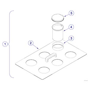 Beaker Holder Assembly