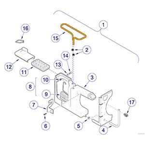 M9/M11 Sterilizer -040 Thru -042 Reservoir / Drain Tube