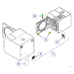 M9/M11 Sterilizer -040 Thru -042 Labels / Decals