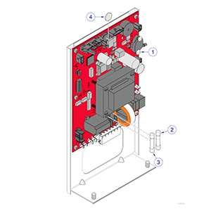 M9/M11 Sterilizer -040 Thru -042 Main PC Board