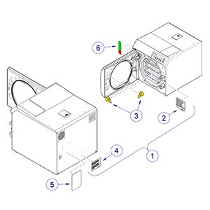 M9/M11 Sterilizer -020 Thru -022 Labels / Decals