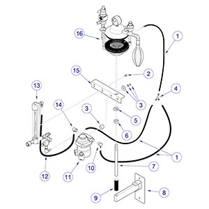 Anesthesia VMS Wall Mount