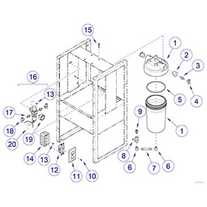 Midmark® 1000 Upper Compartment Components