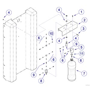 Midmark® 1000 Water System Components