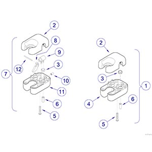 Midmark® 1000 Handpiece Holders